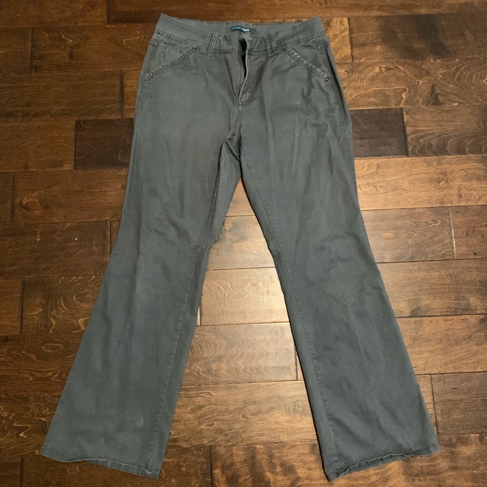 French Cuff Size 12 Women’s Grey Pants
